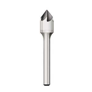 Part NO. USA14199 USA CS36824, Six Flute Carbide Countersink, 3/8", 90 Deg., 1/4 Shank