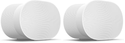 Sonos Era 300 | Smart Speaker mit 3D-Audio, WLAN, Bluetooth, Dolby Atmos, kompatibel mit Amazon Alexa - Weiß (Packung mit 2)