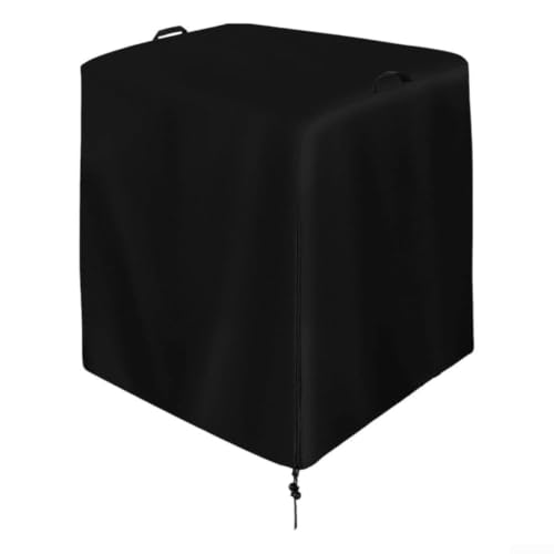 Housse pour filtre à sable, tissu Oxford 600D, résistant aux intempéries, avec cordon de serrage réglable et sangles élastiques coupe-vent, protection d'équipement de piscine extérieure (63,5 x 61 x