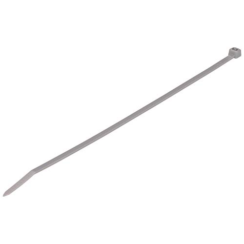 Poly Pool PP0309.5250 N. 250 Pieces Polyamide Clamps. 3.6x140 mm Grey