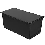 Lurrose Toastbackform aus Kohlenstoffbeschichtetem Stahl mit Deckel...