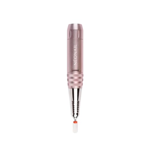 NÉONAIL Nagelfräser für Gelnägel - Nagelfeile - Hornhautentferner Elektrisch - Maniküre Pediküre Set Elektrisch - Nail Drill USB - Pink Metallic