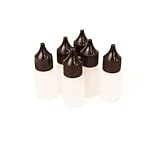 MEZCLA Y ORGANIZA TUS COLORES FAVORITOS. Pack de 6 botes vacíos de 12 ml, perfectos para preparar mezclas personalizadas de pintura acrílica y mantenerlas siempre listas para usar en miniaturas o maquetas