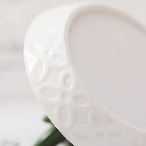 Plateau multi-usage en céramique pour plantes d'aloès et petits accessoires - 5