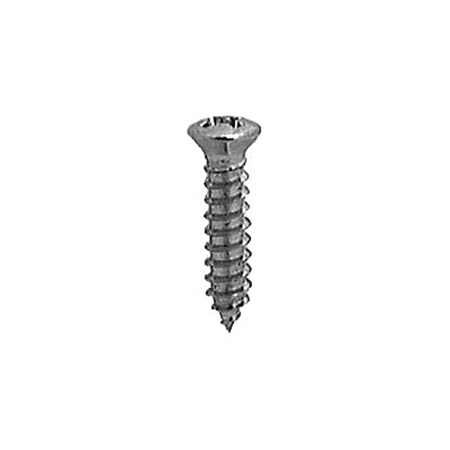 Vis à tête ovale Phillips #8 X 3/4 chrome pour la rénovation de vos intérieurs