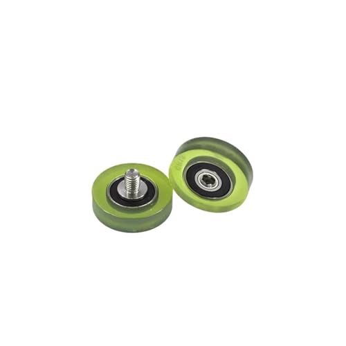 Roulement moulé en polyuréthane fileté externe M8 anti-vibration PU600040