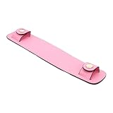 Spallaccio Imbottito in Pelle PU Rosa Cuscino Antiscivolo Rimovibile