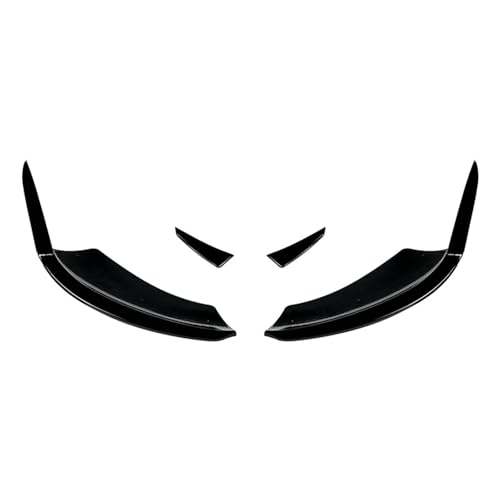 �t�����g ���b�v�X�|�C���[ A�N���X�p W177�p A180 A200 A35 A45�p AMG�p 2023�ȍ~�̎ԗp �t�����g���b�v�o���p�[�f�B�t���[�U�[�X�v���b�^�[�T�C�h�X�|�C���[ ABS(1 Set Gloss Black)