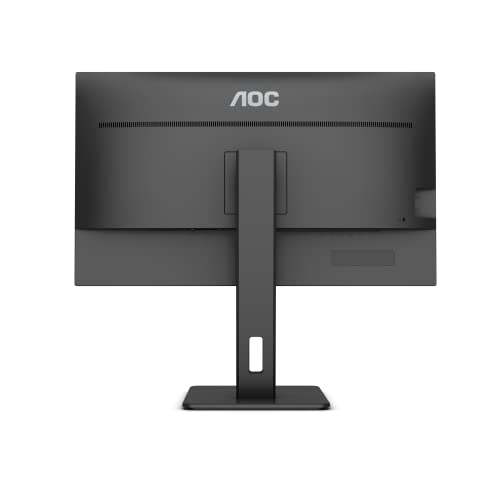 Aoc U27P2Ca 27" 4K Frameless Monitor, Uhd 3840 X 2160, Usb-C Docking, Height Adjustable Stand,Black #TOP7