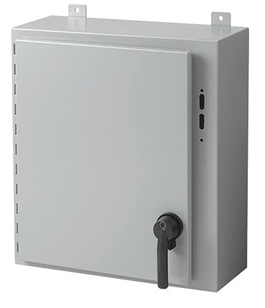 Hoffman A36SA3212LPPL NEMA 12 SA Disconnect Enclosure with Handle, 36" x 31.38" x 12", Steel
