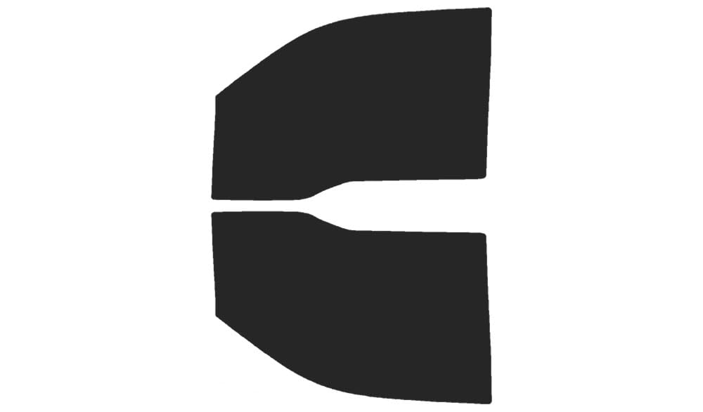 The Tint Effect Precut Window Tint Kit Compatible with Ford F-150 SuperCab Extended Cab Truck (2004-2008)(Includes: Front Door Window precuts in 15%) Automotive Film