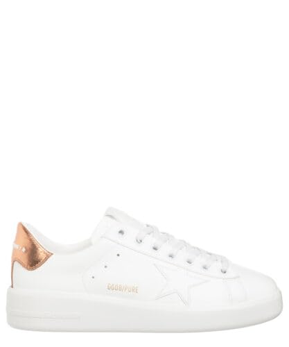 Golden Goose Women's Fashion Sneakers - Italian Leather, Bio-Based Upper Womens Sneakers - White Sneakers