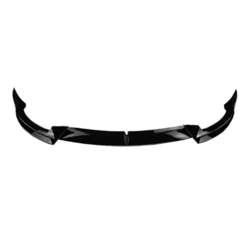 Alerón Lateral Parachoques Kit De Parachoques Delantero Labio Delantero Pala Delantera Alerón Divisor Compatible Con Tesla Para Model Y 2020 2021 2022 2023(Black)
