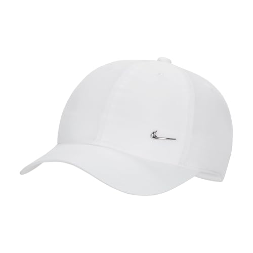 Nike Unisex Kinder Club Baseballkappe, Weiß, Einheitsgröße EU