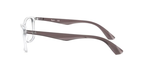 Image of Ray-Ban Unisex Clear Lens Square Frames - 0RX7047