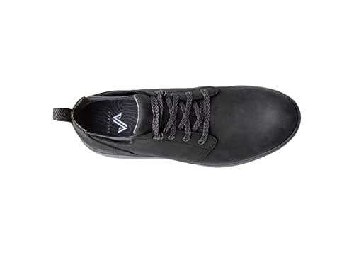 Forsake Davos Mid Men's Waterproof Outdoor Sneaker Boot, Black, 10.5 M #TOP5