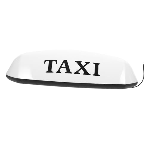 Lámpara de taxi de plástico PP duradero y señalización luminosa clara
