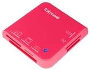 Transcend TS-RDM5R All in 1 USB 2.0 Multi Card Reader (Red)