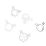 Woedpez 5PCS Düsenaufsätze für Eismaschinen, lebensmittelecht, elastisches Design, langlebige Leistung, einfache Wartung, Austausch der Eismaschine Düse