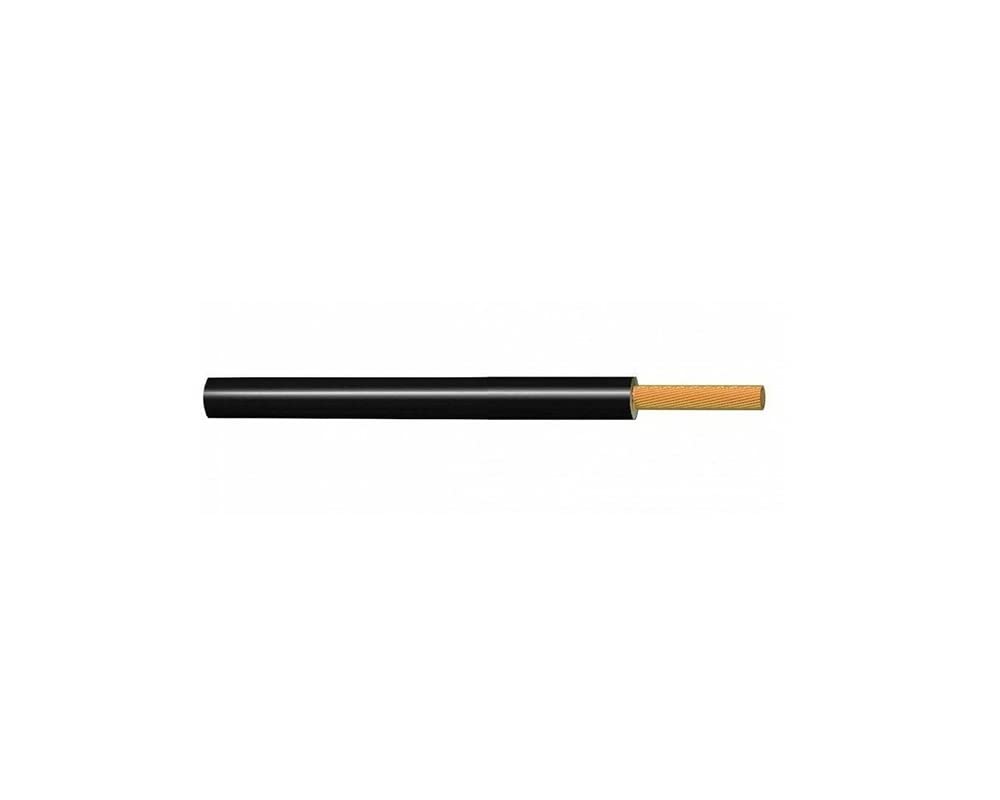 Rollo 200mts cable unipolar flexible libre de halógenos AFUMEX H07Z1-K - 2,5mm, Negro