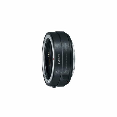 Canon 3442C005 Bajonettadapter EF-EOS R mit Einsteckfilter (C-PL: Zirkularpolfilter A), Schwarz