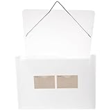 WEKAMOS Multifunktionaler Kunststoff akkordeon ordner mit Mehreren Fächern Robuster Dokumentenmappe Reißfest und Formbeständig zur Aufbewahrung von Belegen Quittungen und Papieren