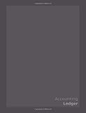 Accounting Ledger: Income & Expense Log Book | Simple Ledger for Small Businesses or Personal Finance Record Keeping | Format 7.44 x 9.69 in