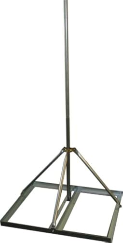 Trépied et mât avec plateforme Ambient Weather EZ-NPP pour station météo