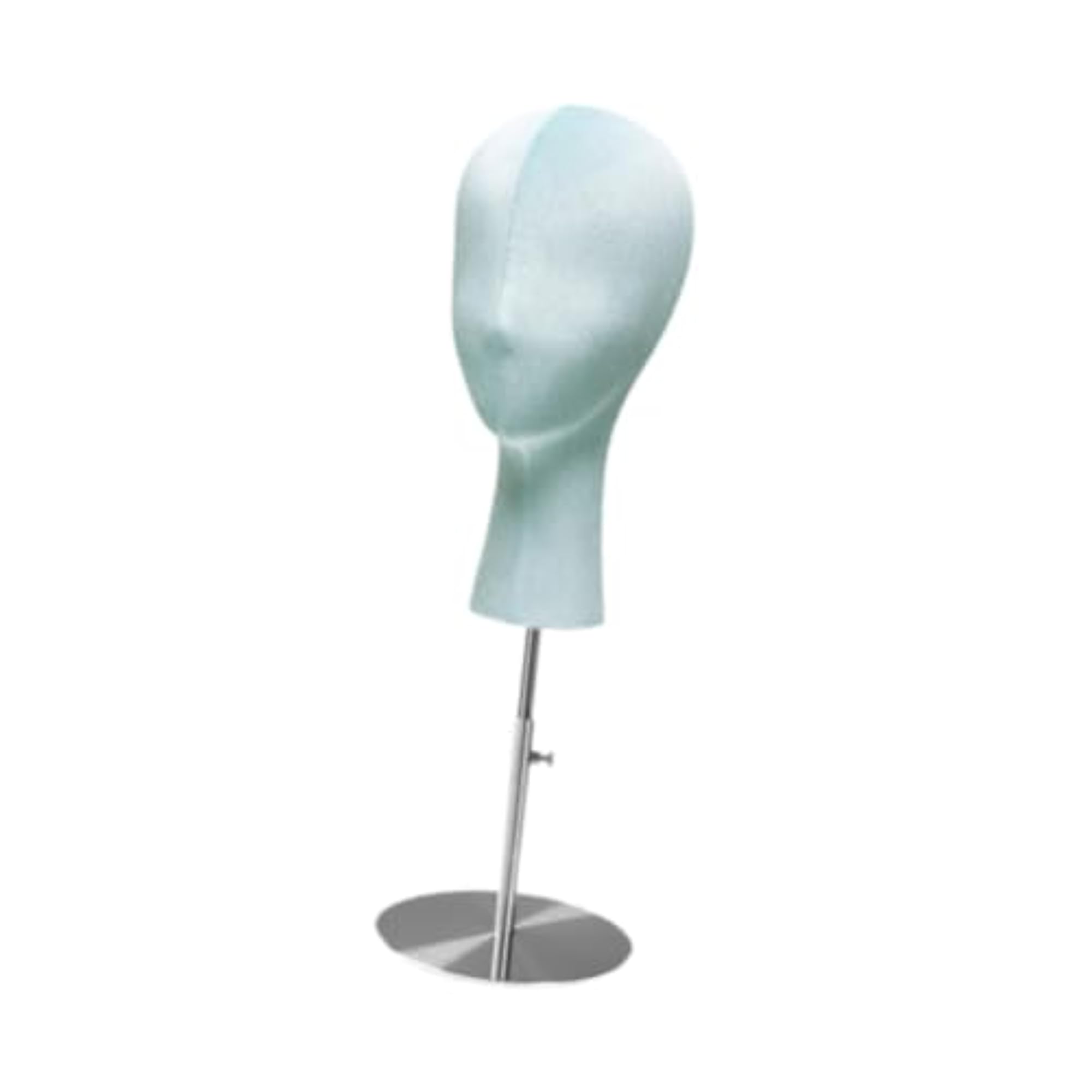 Hat Display Stand Mannequin Head Model for Business and Personal Use, Blue
