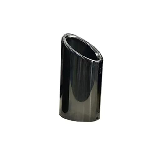 Tuyau d'échappement en acier inoxydable noir anticorrosion pour Golf 6 7