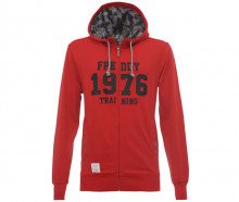 FREEDY Men's Hoodie red red Small