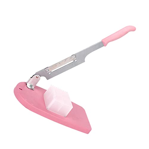 STOBAZA Cuchillo Para Pastel De Arroz Cortadora Manual De Arroz Cortadora De Alimentos Para Gelatina Para Hornear y Cortar Duradera y Fácil De Usar