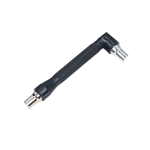 Llave dinamométrica en forma de L, destornillador de doble cabeza, llave de vaso de 1/4 pulgadas, 6,35 mm, herramienta de mano