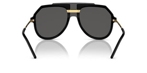 Dolce & Gabbana DG 6195 Shiny Black/Grey 45/14/145 men Sunglasses4