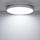 panel japones estampado 【Ahorro de energía】 La luz de techo LED redonda con un chipset y LED mejorados, sin necesidad de cambiar las bombillas. Las perlas de lámpara LED de 24 W reemplazan el blub tradicional de 240 W, equivalente al 90% de ahorro de energía. Más de 45,000 horas de vida útil pueden ayudarlo a ahorrar más costos de decoración. Baja potencia pero con salida de alto brillo, duradera y estable es la elección correcta.