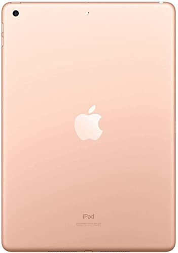 Image of Apple iPad (7th Generation, 10.2-inch, 2019), 128GB, Wi-Fi + Cellular, Gold (Renewed Premium)