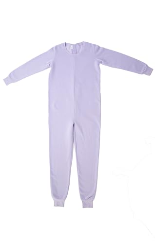 Gertex Adult Adaptive Back Zip Sleepwear | Clothing Designed for Special Needs and Disabilities (US, Alpha, Medium, Regular, Regular, Orchid)