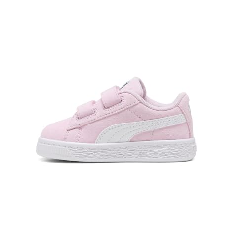 PUMA Toddler Girls Suede Classic V Slip On Sneakers Shoes Casual - Pink3