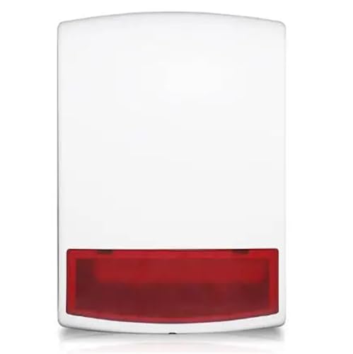 Sirène sans fil 868mhz MD-327R alarme flash 110dB contre les cambriolages