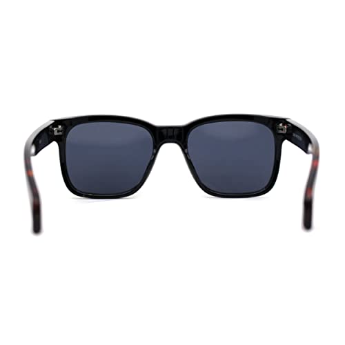 Mens Hipster Retro Vintage Style Horn Rim Sunglasses4