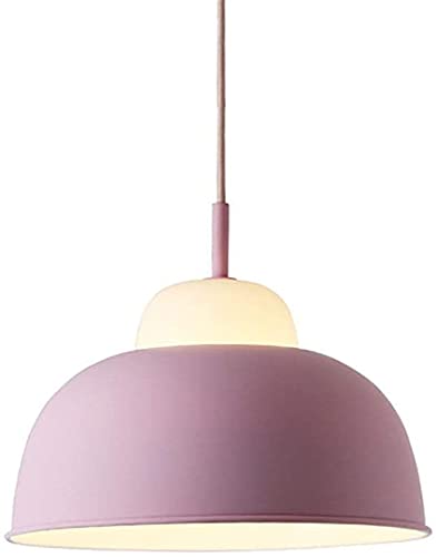 Lustre suspension nordique rose pour une ambiance douce et chaleureuse dans la chambre