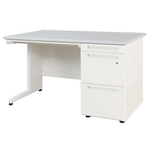 �p�\�R���f�X�N PC�f�X�N �I�t�B�X�f�X�N ���[�N�f�X�N �R���p�N�g �����o���t�� ������ ��120cm ���� �J���o��15�� �j���[�O���[×�z���C�g LKD-127 LOOKIT �y�@�l��p�z