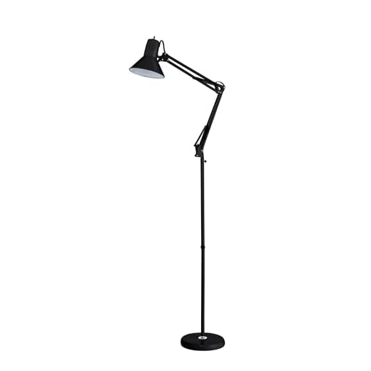 Bostitch Metal Floor Lamp with Adjustable Arm