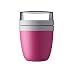 Produktbild Mepal - Lunchpot Ellipse - Rose  500 ml praktischer Reisebecher, Joghurtbecher, To go Becher  Geeignet für Tiefkühler, Mikrowelle und Spülmaschine, 700 ml