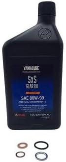 Yamaha RHINO 450/660/ 700 (2004-2013) all Models Differential/Gear Oil Change Kit 1 Quarts ACC-GROIL-5G-QT/Washers
