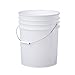 Hudson Exchange 5 Gallon (3 Pack) Bucket Pail Container with Gamma Seal Lid, Food Grade BPA Free HDPE, Natural