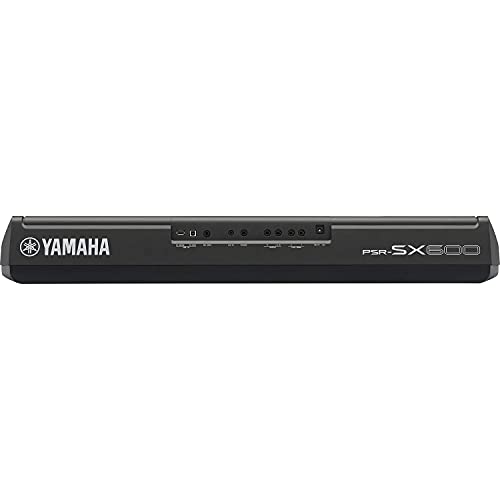 Image of Yamaha PSR-SX600 Digital Workstation Keyboard - Includes Power Adapter, Music Resources & User Manual, Advanced Voices, Styles & Effects, Ideal for Performers & Composers