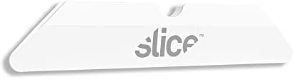 Slice 10404 Box Cutter Replacement Blades, Rounded Tip, for Slice Knife Handles, 4 Pack
