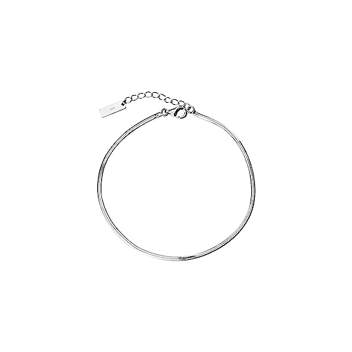 Tobillera de plata de ley S925 KnSam para lucir en la playa o eventos de verano