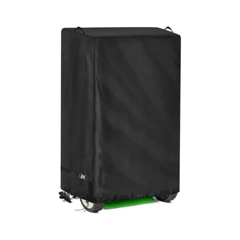 Saking Lawn Mower Cover, Waterproof Outdoor Riding Lawn Tractor Cover Fit for 20-Inch/21-Inch Folding Lawn Mower, Heavy Duty Lawn Tractor Covers with UV, Dust, and Dirt Protection Cover